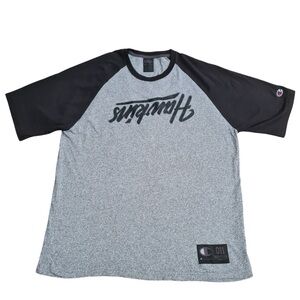 Champion Stranger Things Black and Gray Short Sleeve Tee
